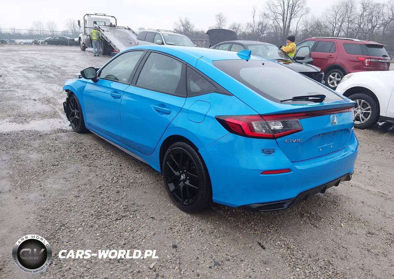 2022 Honda Civic Sport VIN:19XFL2H86NE020193 - 3