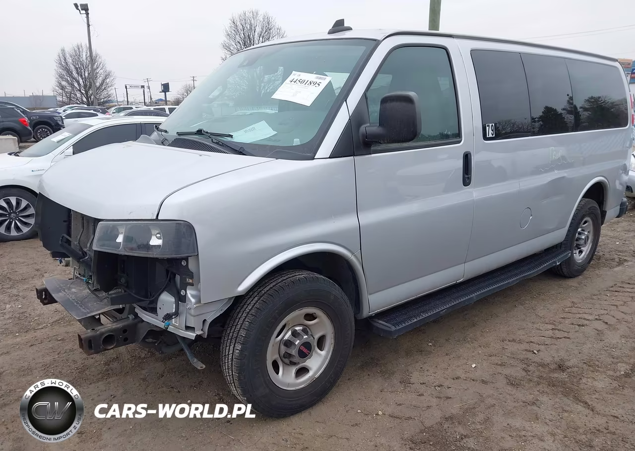 2020 GMC Savana Passenger Rwd 2500 Regular Wheelbase Lt VIN:1GJW7FFG6L1157763 - 2