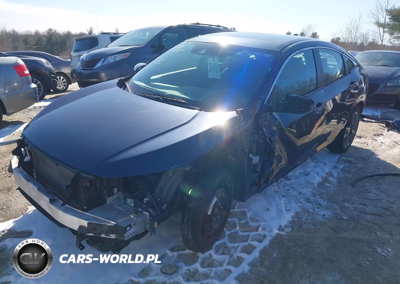 2019 Honda Civic Ex-L VIN:19XFC1F72KE003018 - 2