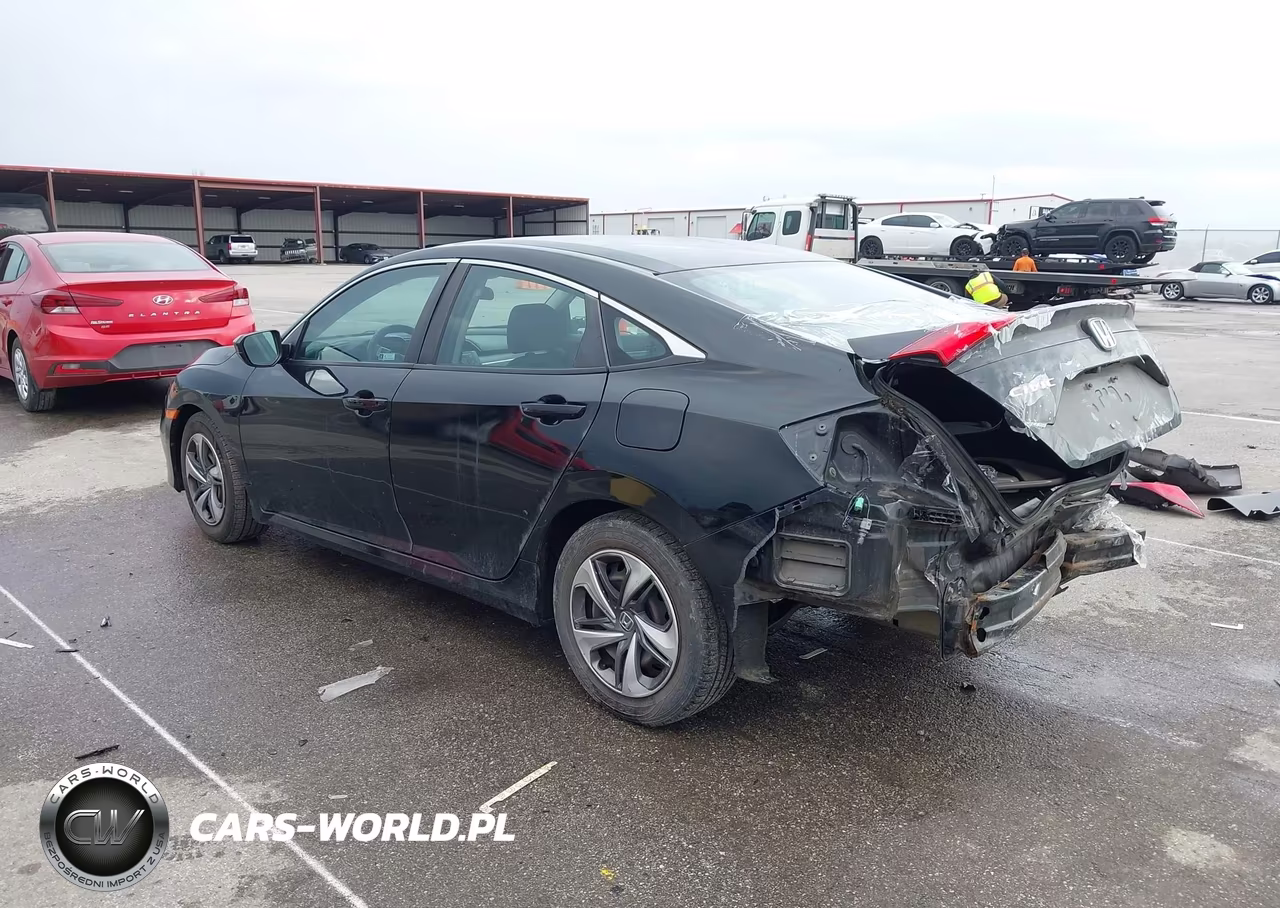 2021 Honda Civic Lx VIN:2HGFC2F61MH547774 - 3