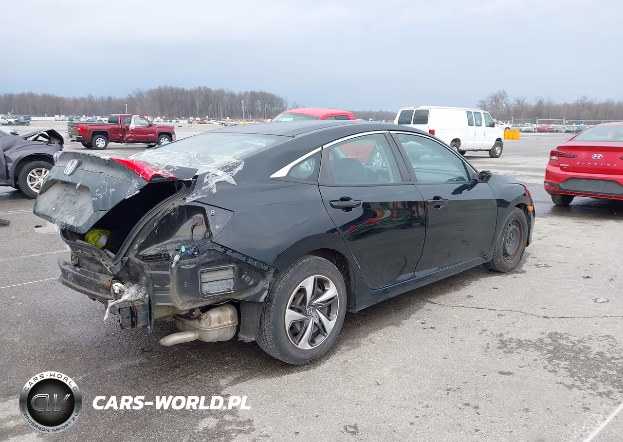 2021 Honda Civic Lx VIN:2HGFC2F61MH547774 - 4
