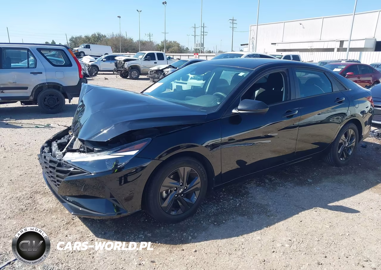 2021 Hyundai Elantra Sel VIN:KMHLM4AG2MU102723 - 2
