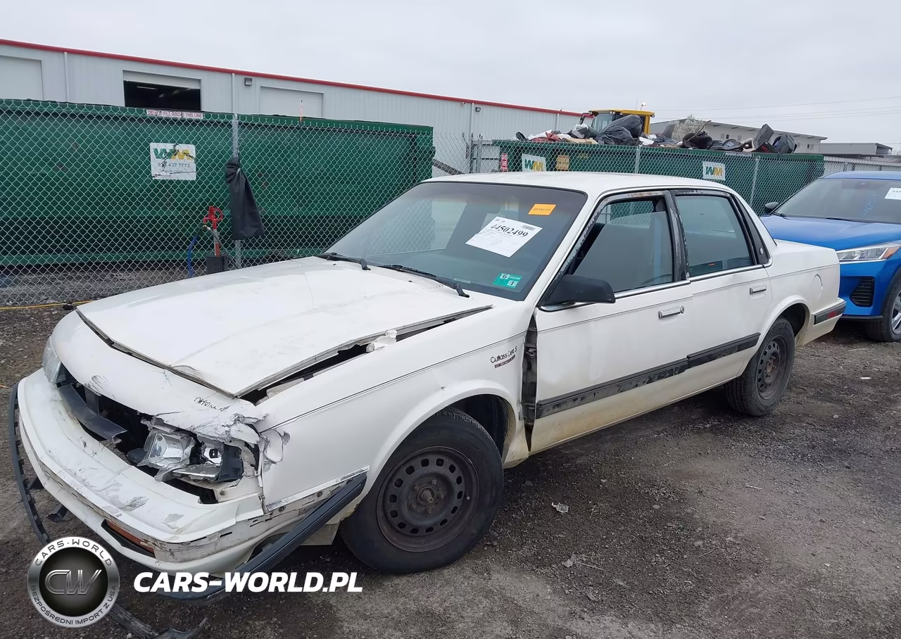 1991 Oldsmobile Cutlass Ciera S VIN:1G3AJ54N9M6316231 - 2