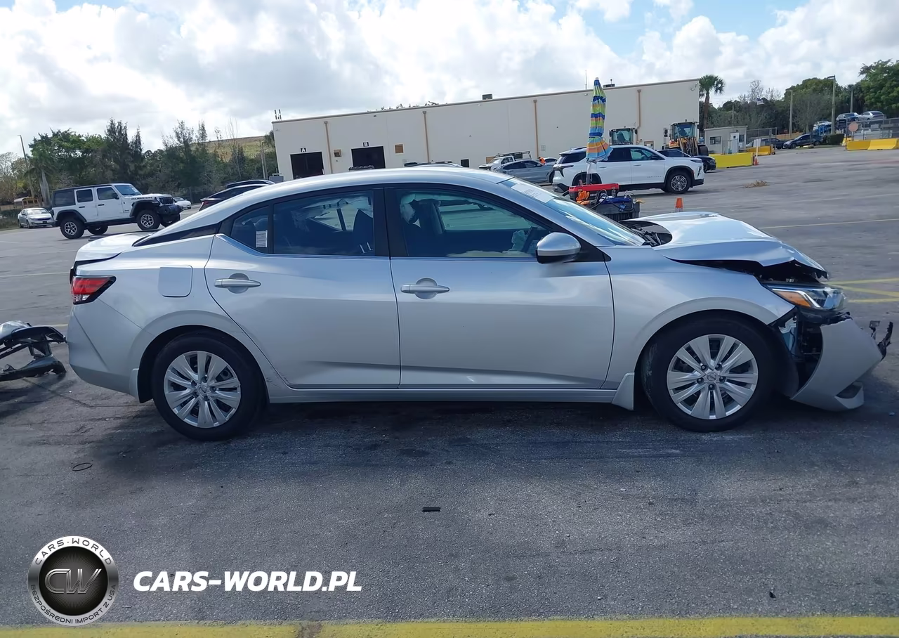 2020 Nissan Sentra S Xtronic Cvt VIN:3N1AB8BV7LY240701 - 14