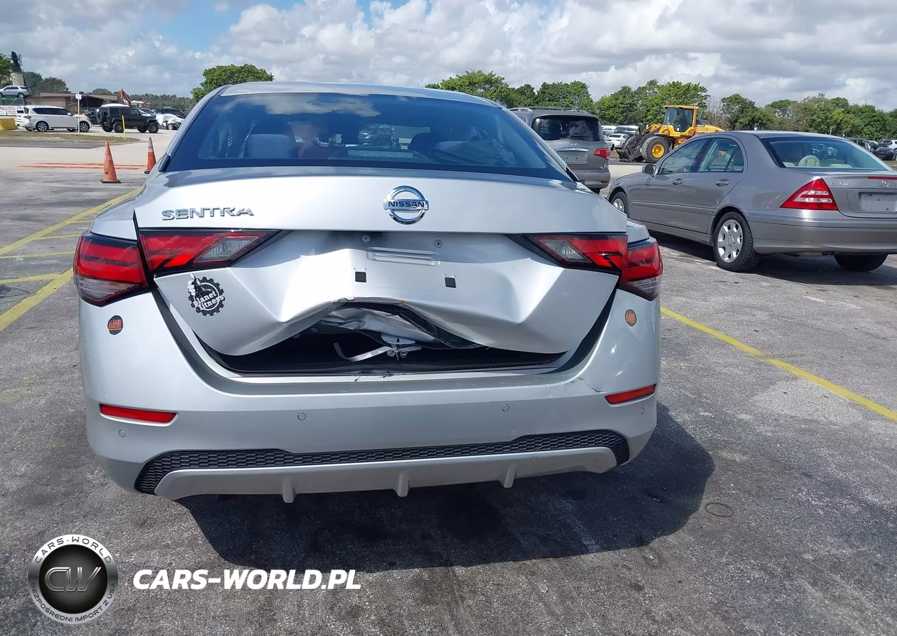 2020 Nissan Sentra S Xtronic Cvt VIN:3N1AB8BV7LY240701 - 17