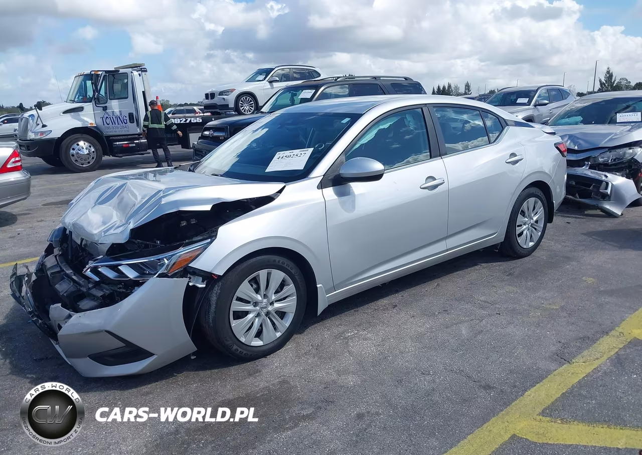 2020 Nissan Sentra S Xtronic Cvt VIN:3N1AB8BV7LY240701 - 2