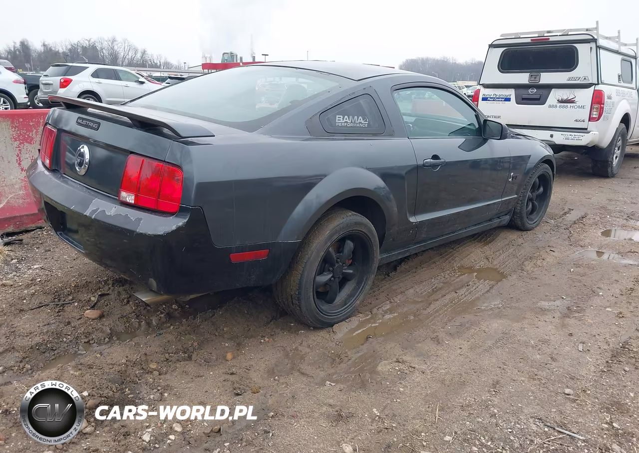 2007 Ford Mustang V6 Deluxe-V6 Premium VIN:1ZVFT80N775269957 - 4