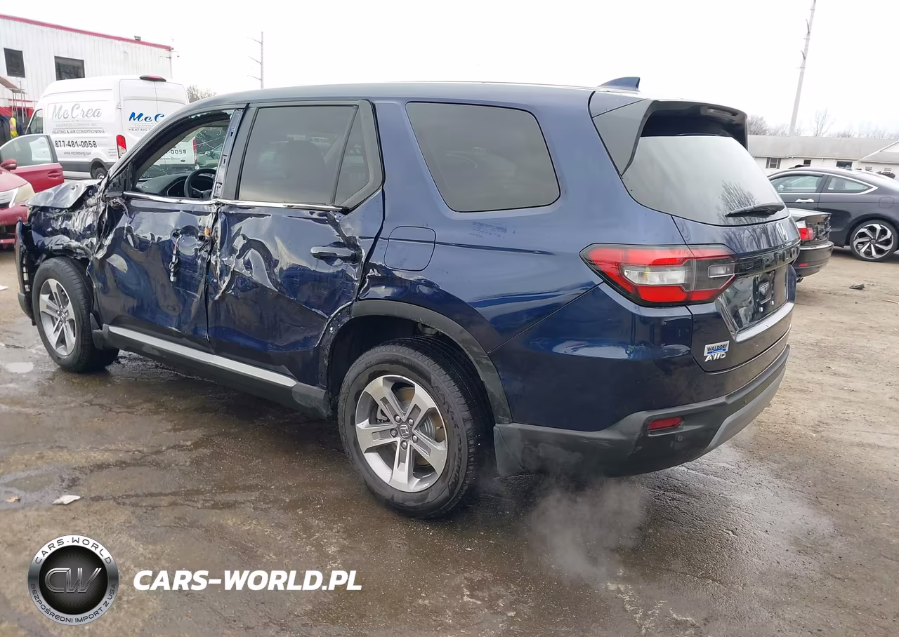 2025 Honda Pilot Ex-L VIN:5FNYG1H42SB186849 - 3