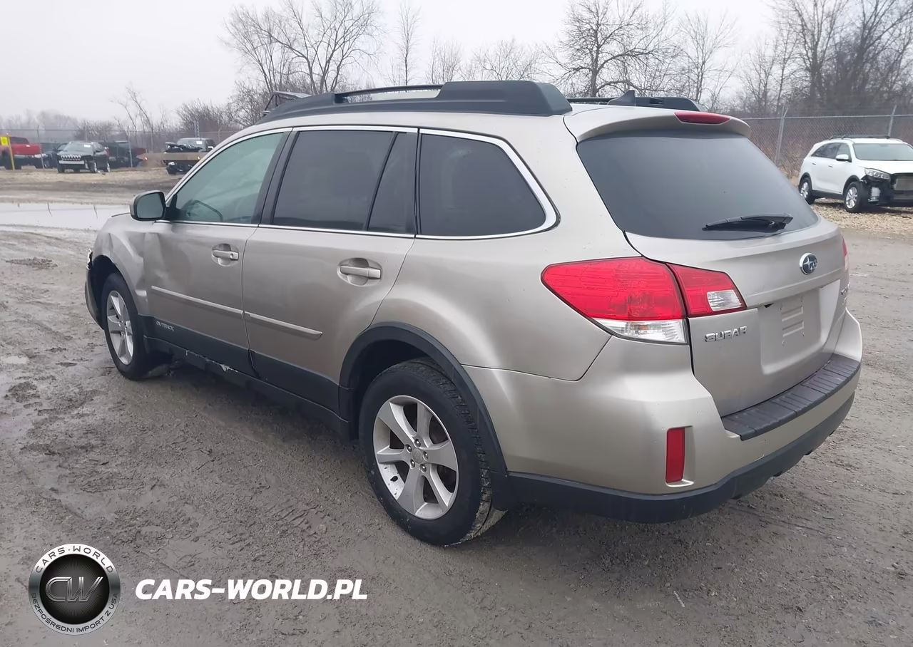 2014 SUBARU OUTBACK 2.5I PREMIUM VIN:4S4BRBDC7E3315135 - 3
