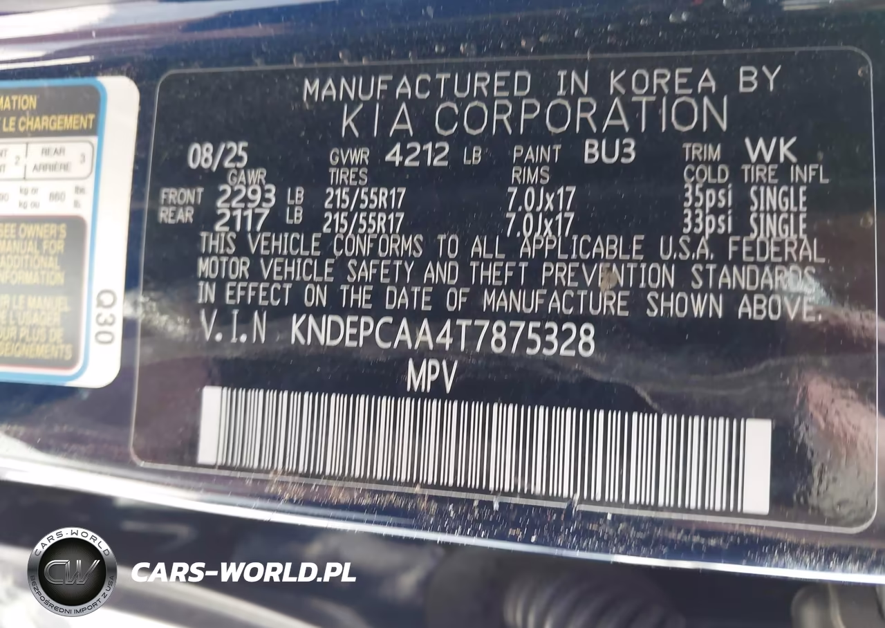 2026 Kia Seltos Lx VIN:KNDEPCAA4T7875328 - 9
