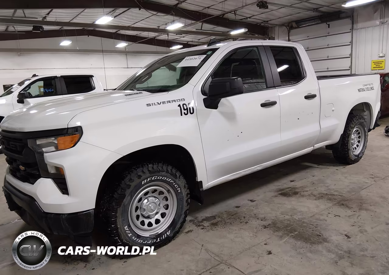 2024 Chevrolet Silverado 1500 4Wd Standard Bed Wt VIN:1GCRDAEK7RZ355056 - 2