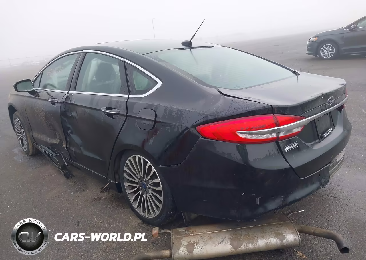 2017 Ford Fusion Se VIN:3FA6P0T90HR156847 - 3