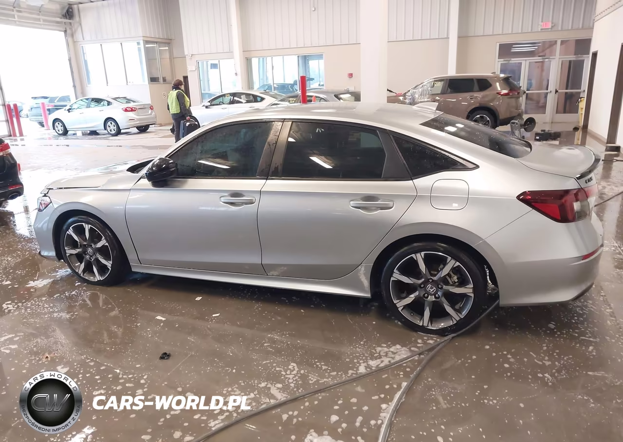 2025 Honda Civic Hybrid Sport-Sport Touring VIN:2HGFE4F84SH301578 - 14