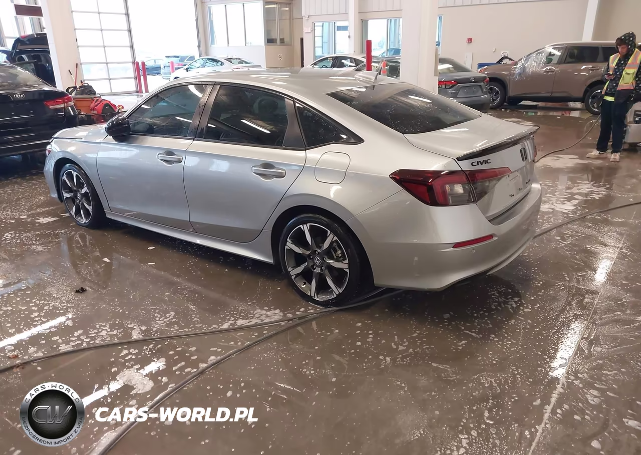 2025 Honda Civic Hybrid Sport-Sport Touring VIN:2HGFE4F84SH301578 - 3