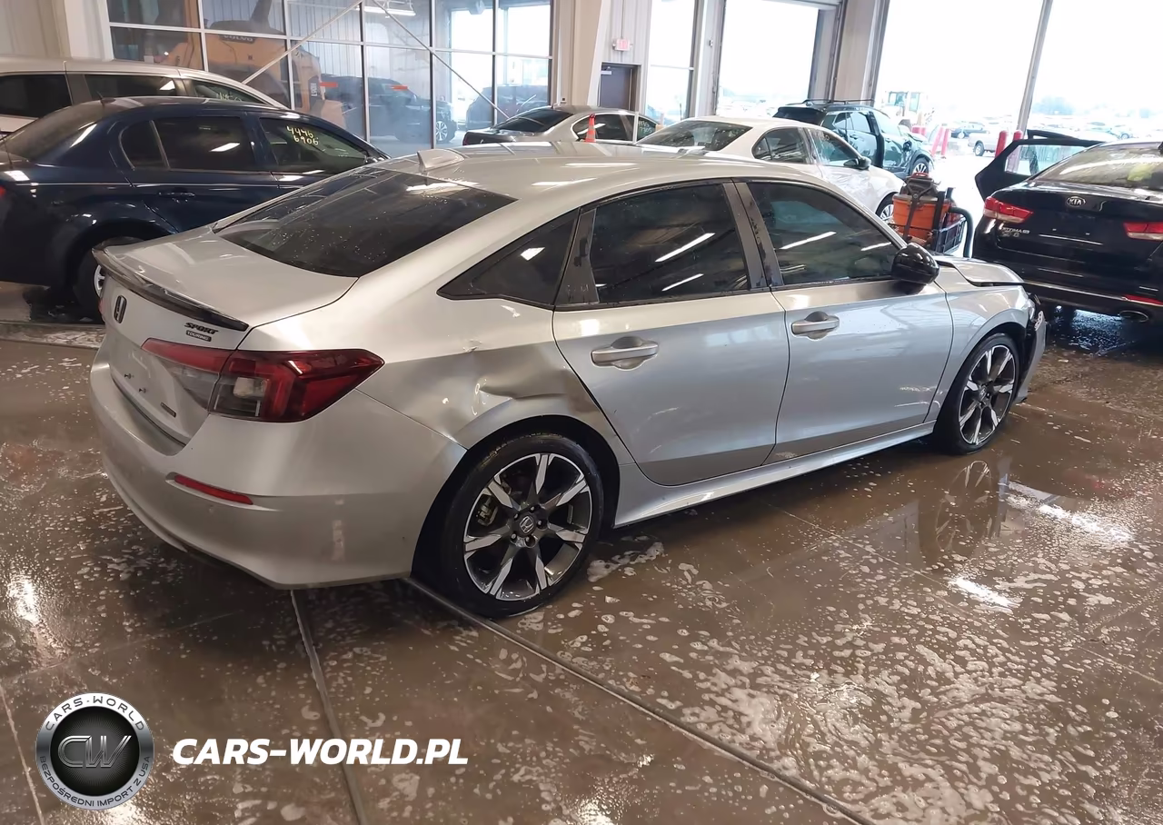 2025 Honda Civic Hybrid Sport-Sport Touring VIN:2HGFE4F84SH301578 - 4