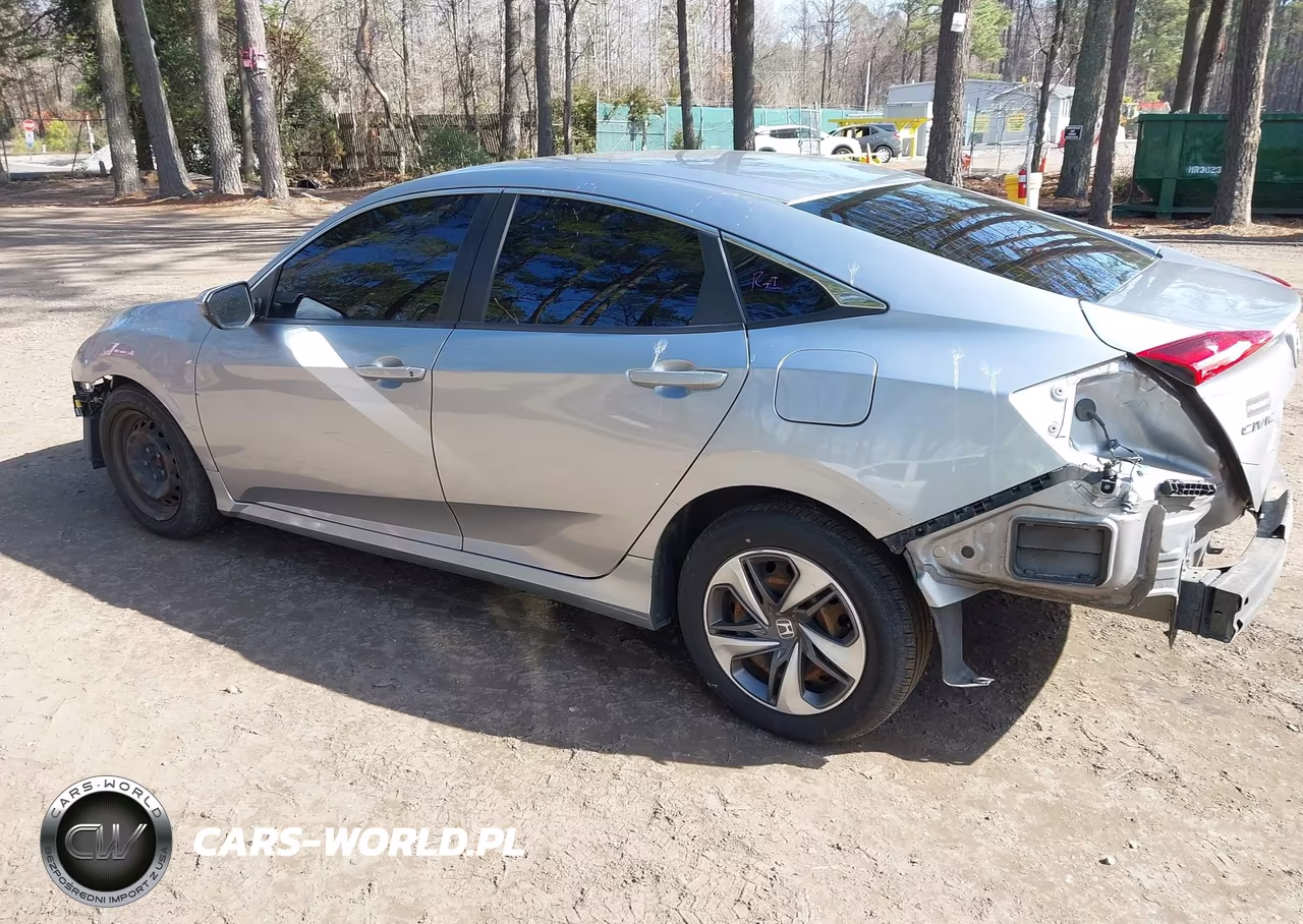2020 Honda Civic Lx VIN:19XFC2F60LE012945 - 3