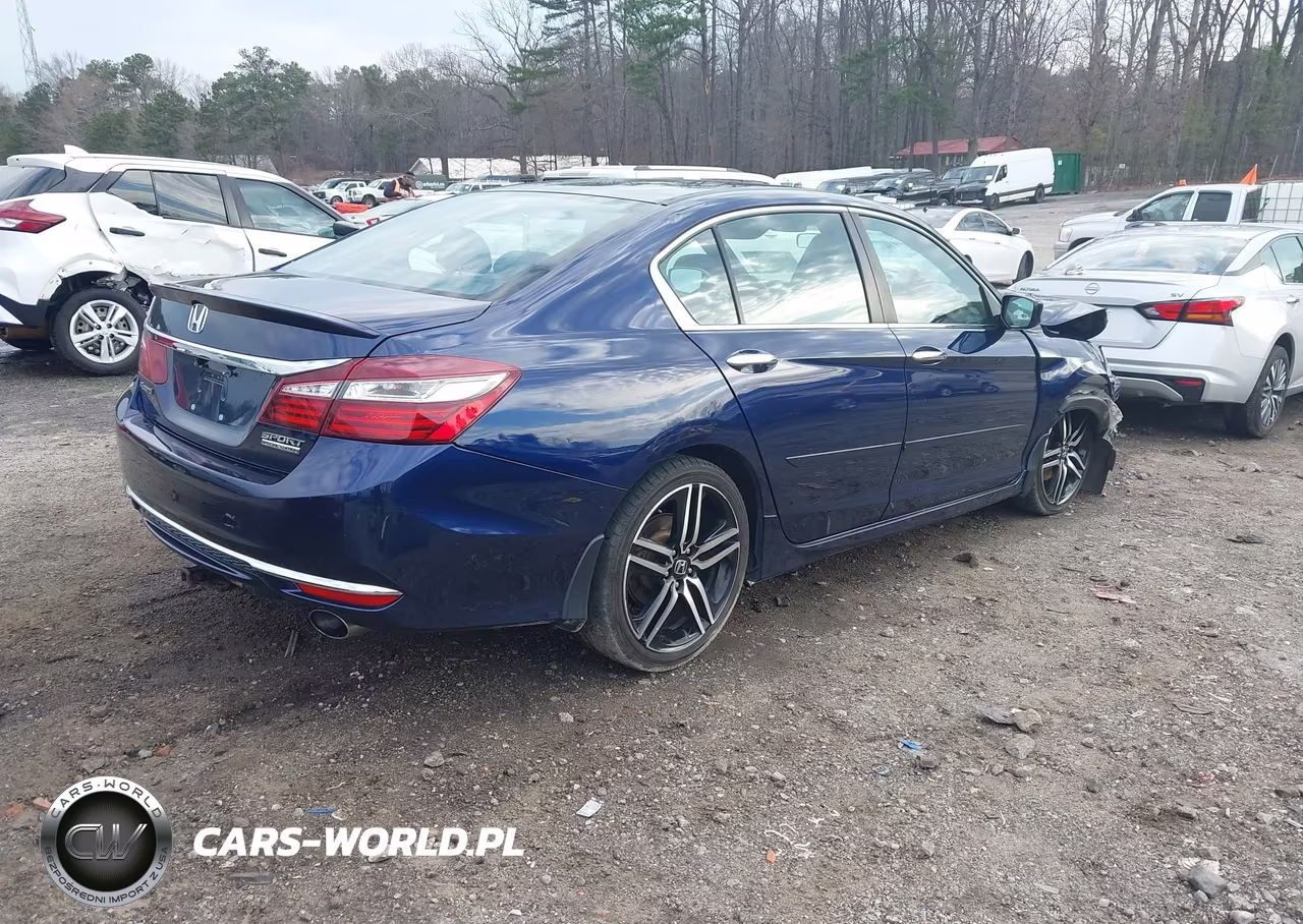 2017 Honda Accord Sport Se VIN:1HGCR2F18HA013293 - 4