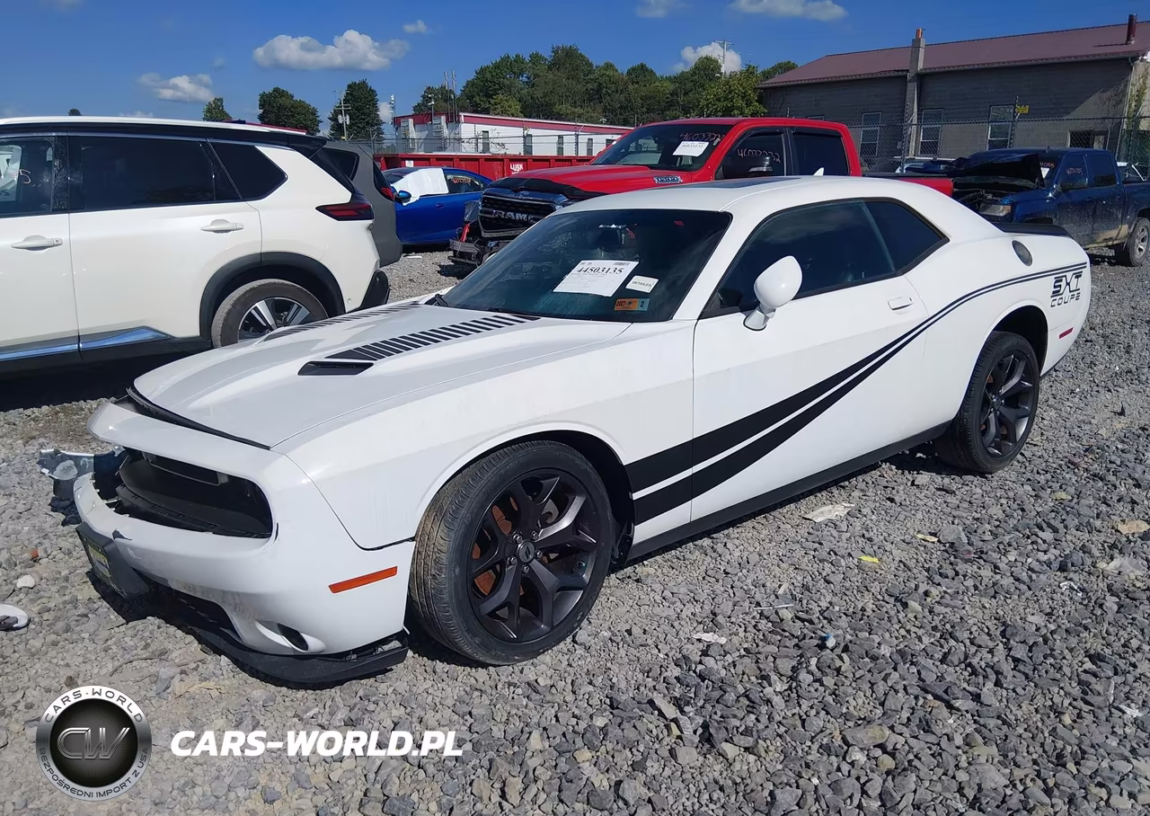 2018 Dodge Challenger Sxt Plus VIN:2C3CDZAG2JH258703 - 2