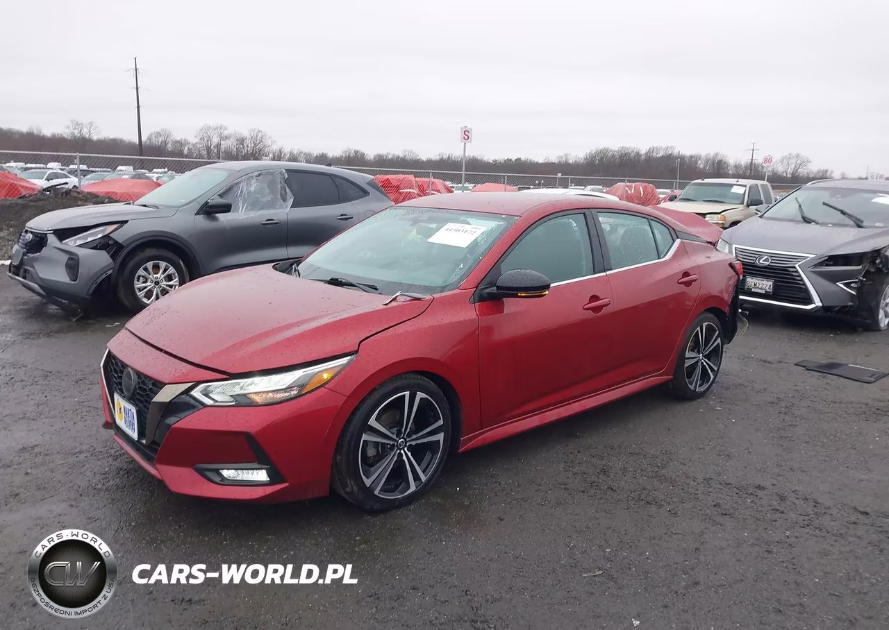 2020 Nissan Sentra Sr Xtronic Cvt VIN:3N1AB8DVXLY231844 - 2