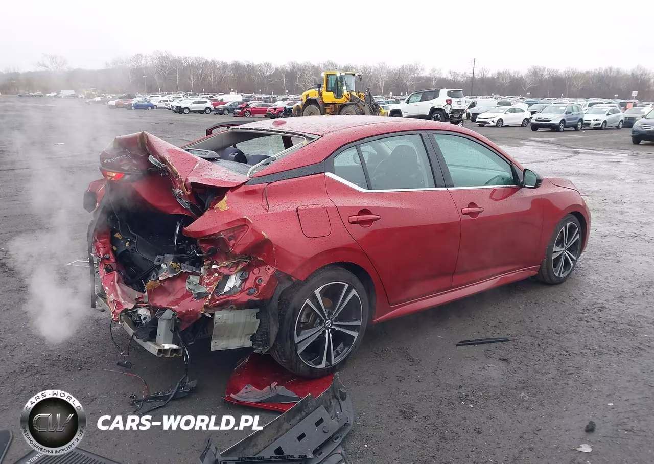 2020 Nissan Sentra Sr Xtronic Cvt VIN:3N1AB8DVXLY231844 - 4