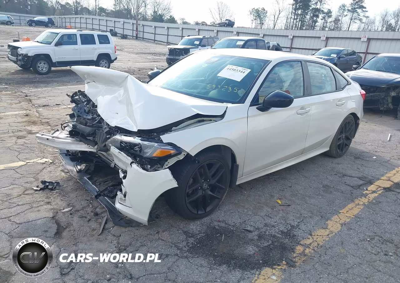 2022 Honda Civic Sport VIN:2HGFE2F5XNH593235 - 2