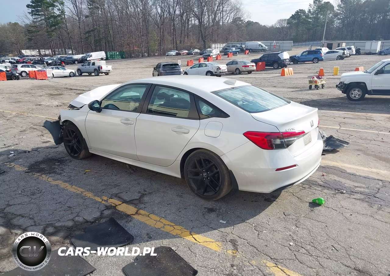 2022 Honda Civic Sport VIN:2HGFE2F5XNH593235 - 3