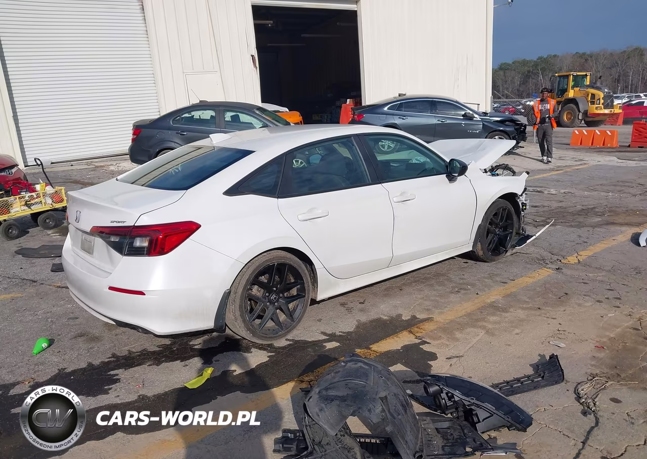 2022 Honda Civic Sport VIN:2HGFE2F5XNH593235 - 4