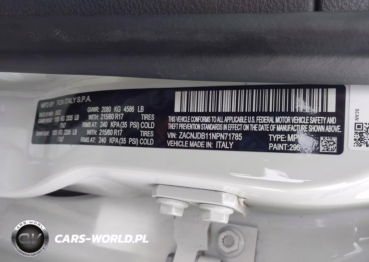 2022 Jeep Renegade Latitude 4X4 VIN:ZACNJDB11NPN71785 - 9