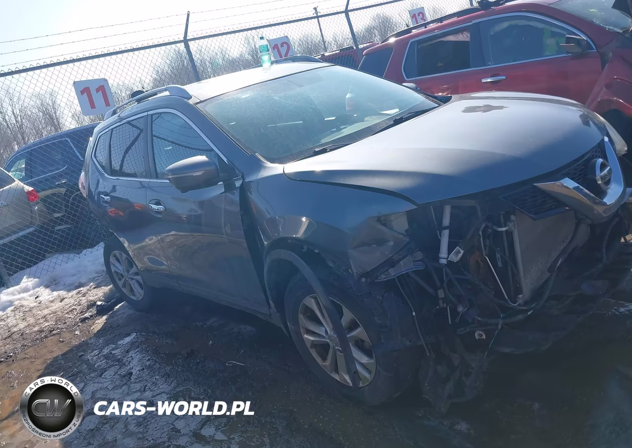 2014 Nissan Rogue Sv VIN:5N1AT2MV7EC845345 - 14