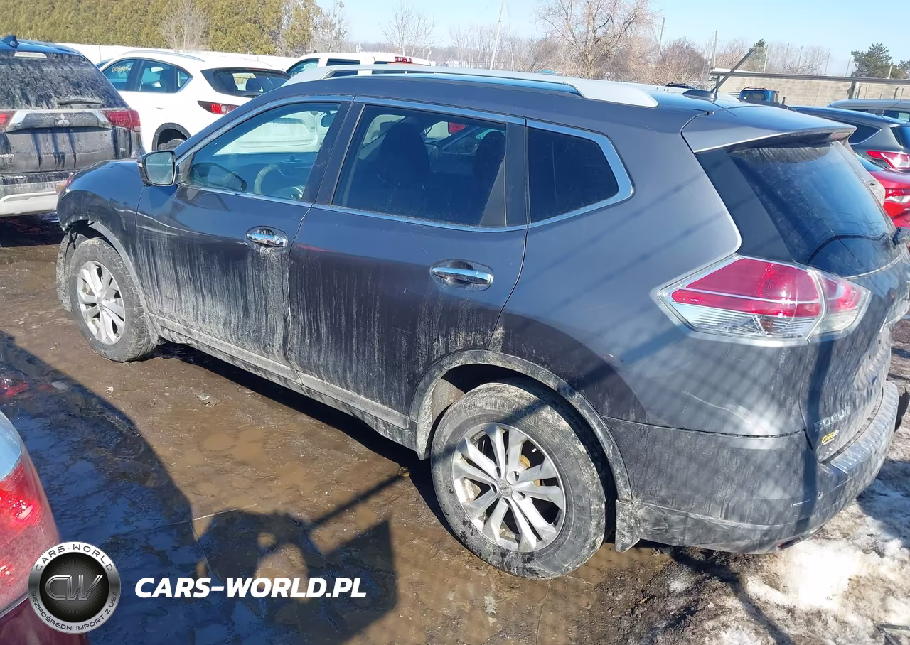 2014 Nissan Rogue Sv VIN:5N1AT2MV7EC845345 - 3