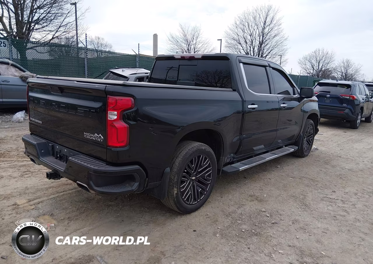 2020 Chevrolet Silverado 1500 4Wd Short Bed High Country VIN:3GCUYHED3LG379287 - 4