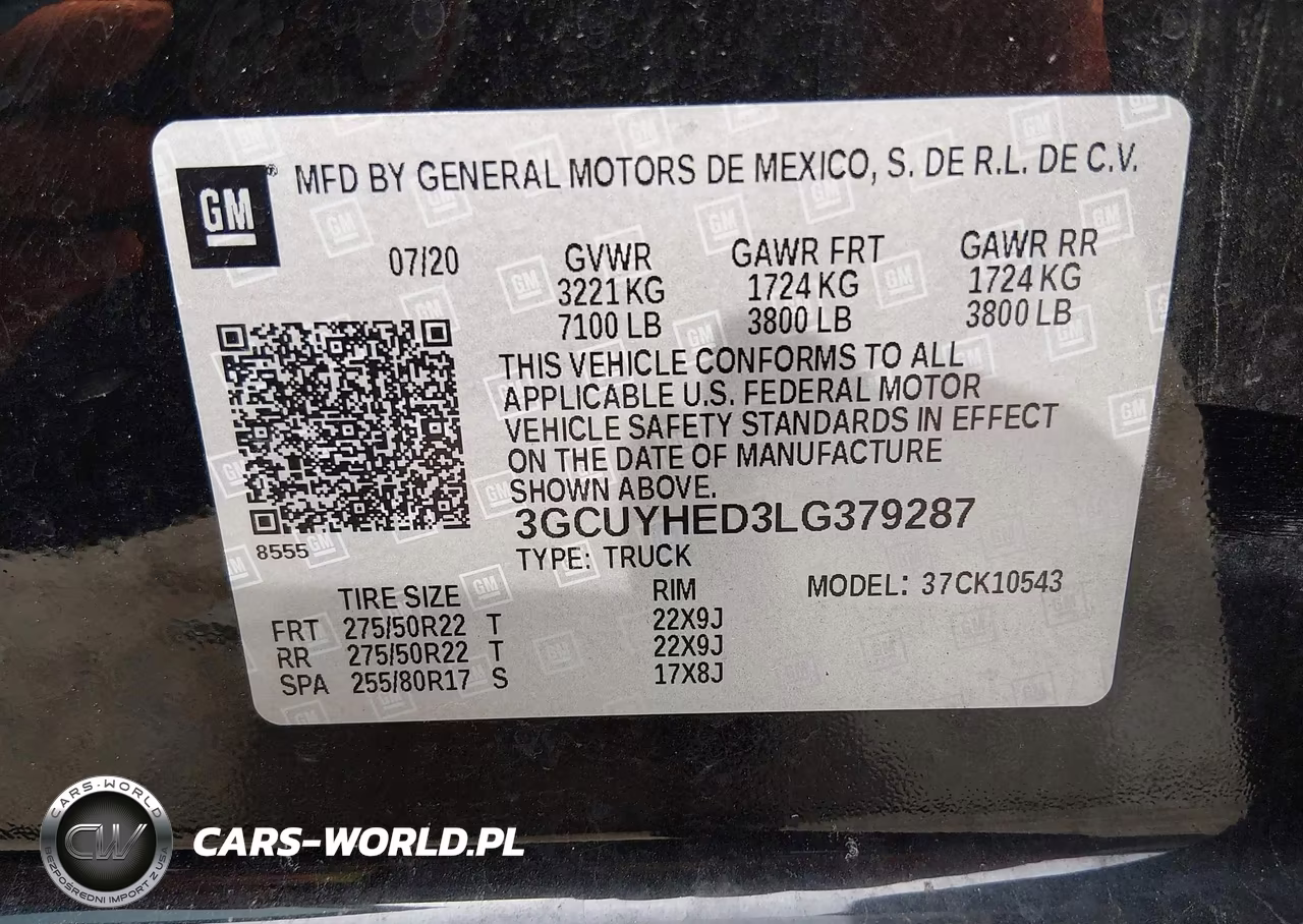 2020 Chevrolet Silverado 1500 4Wd Short Bed High Country VIN:3GCUYHED3LG379287 - 9