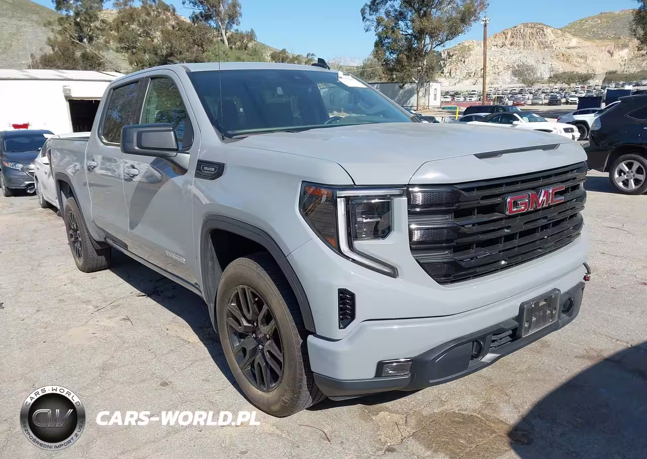 2024 GMC Sierra 1500 2Wd Short Box Elevation