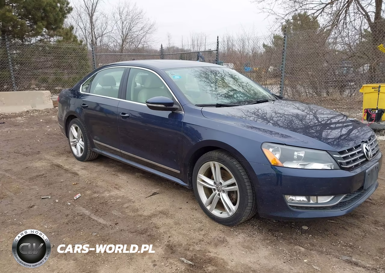 2012 Volkswagen Passat 2.0L Tdi Sel Premium