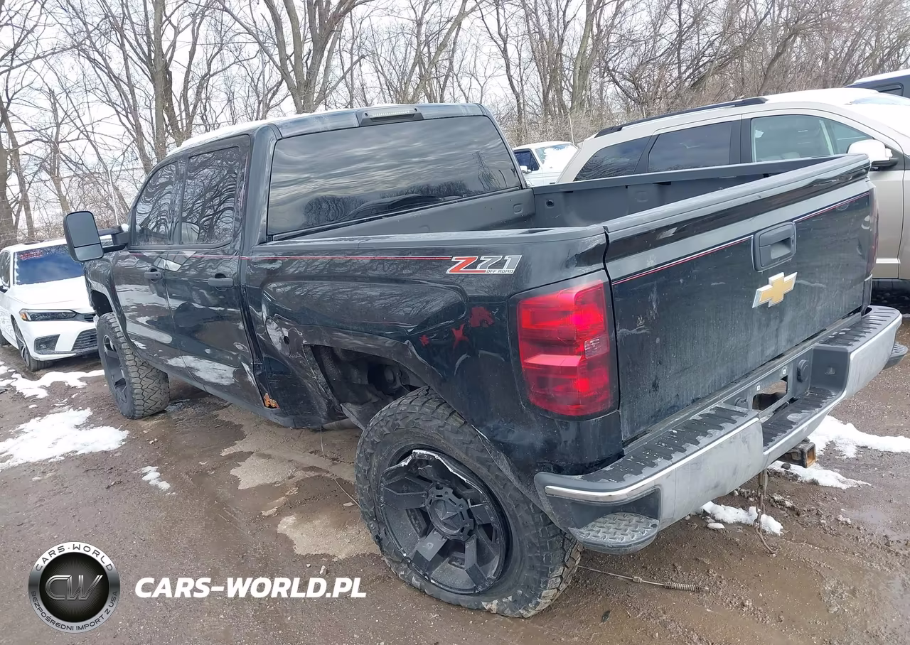 2014 Chevrolet Silverado 1500 2Lt VIN:3GCUKREC7EG316453 - 3