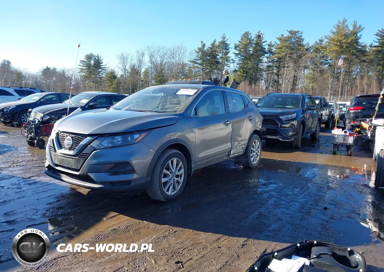 2021 Nissan Rogue Sport S Awd Xtronic Cvt VIN:JN1BJ1AW6MW673427 - 2