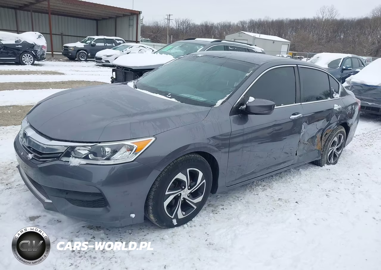 2016 Honda Accord Lx VIN:1HGCR2F31GA189165 - 2