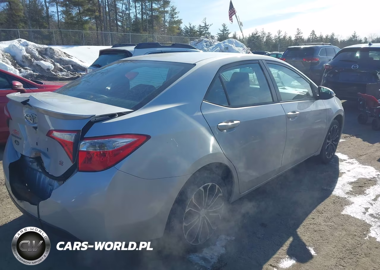2015 Toyota Corolla S Plus VIN:2T1BURHE7FC241988 - 4