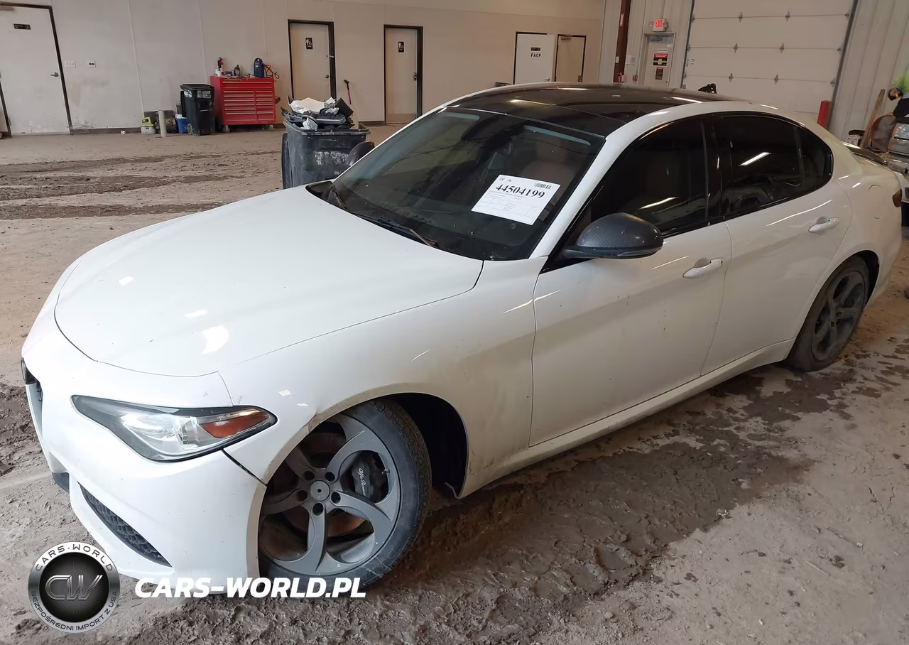 2017 Alfa Romeo Giulia Awd VIN:ZARFAEDN9H7555189 - 2