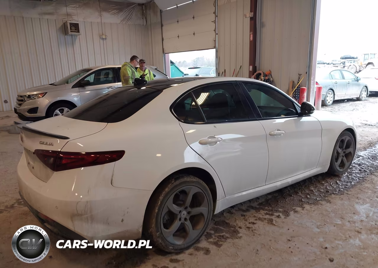2017 Alfa Romeo Giulia Awd VIN:ZARFAEDN9H7555189 - 4