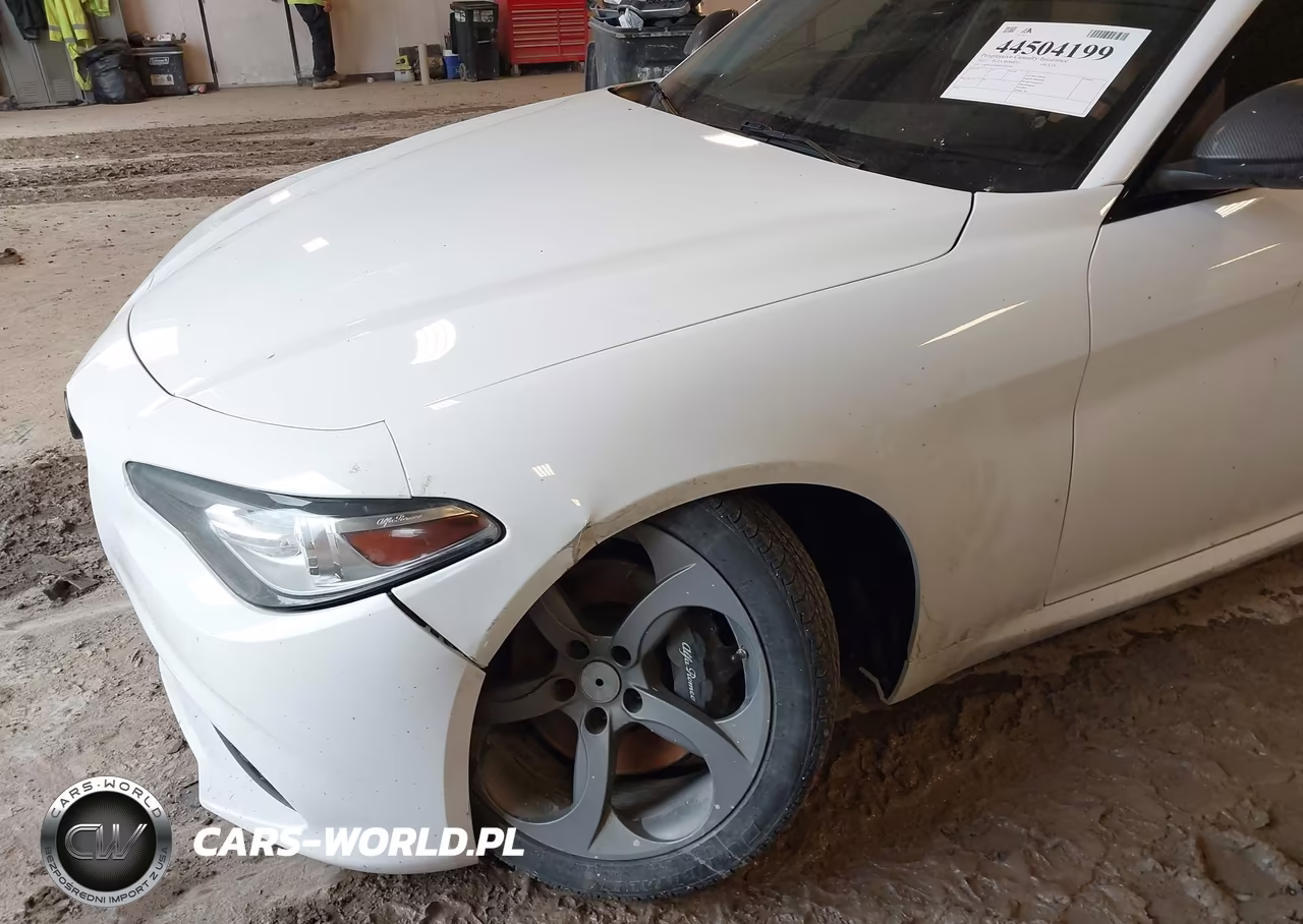 2017 Alfa Romeo Giulia Awd VIN:ZARFAEDN9H7555189 - 6