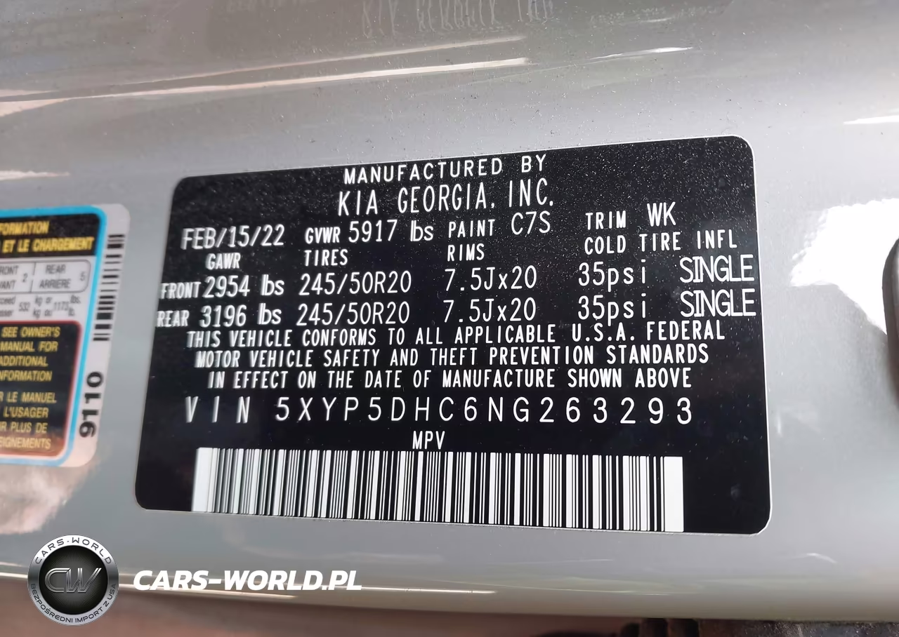 2022 Kia Telluride Sx VIN:5XYP5DHC6NG263293 - 9