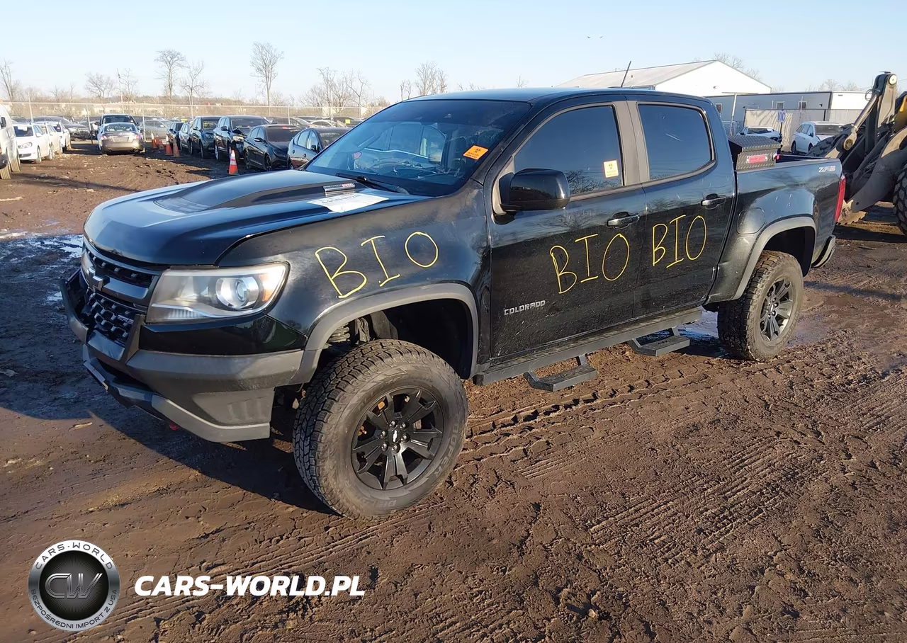 2018 Chevrolet Colorado Zr2 VIN:1GCPTEE17J1266986 - 2