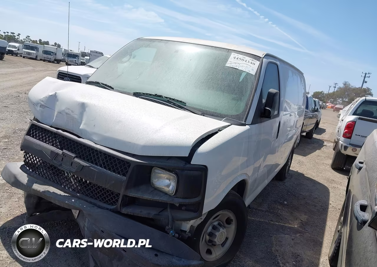 2014 Chevrolet Express 2500 Work Van VIN:1GCWGFBA8E1122900 - 2