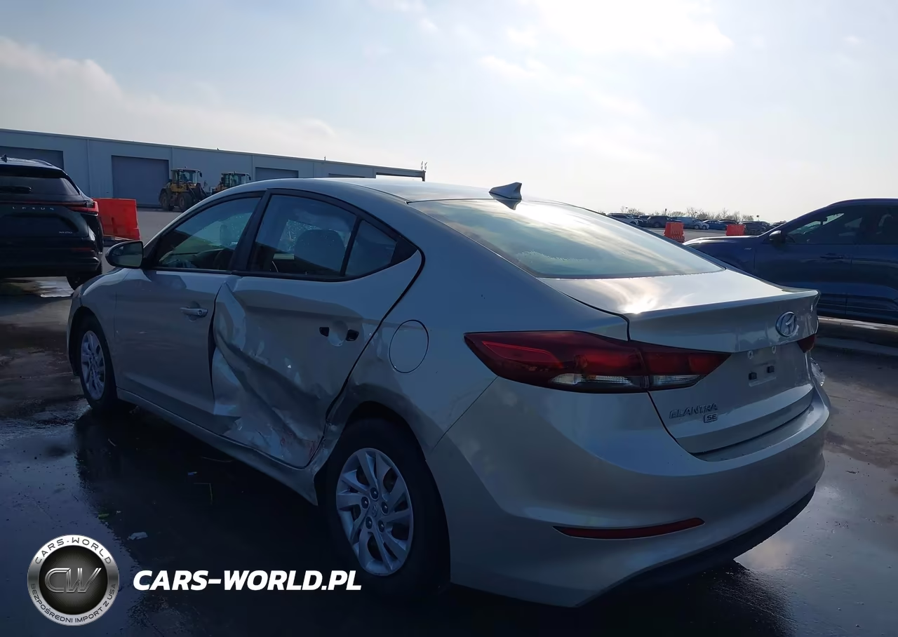 2017 Hyundai Elantra Se VIN:5NPD74LF0HH185895 - 3