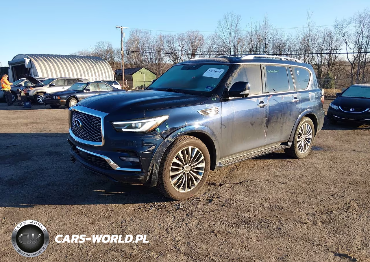 2019 Infiniti Qx80 Luxe VIN:JN8AZ2NE6K9225777 - 2