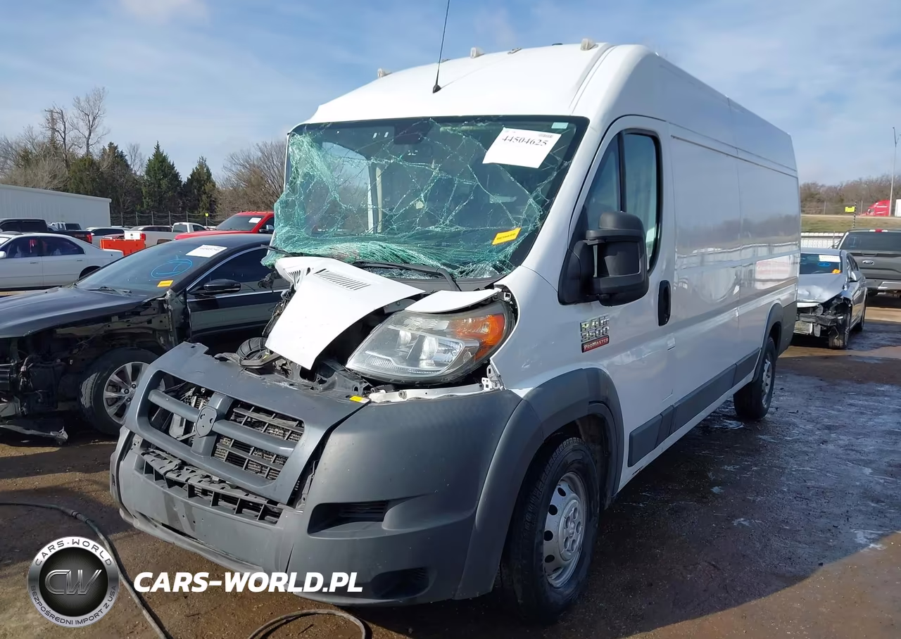 2014 Ram Promaster 3500 High Roof VIN:3C6URVJG3EE103872 - 2