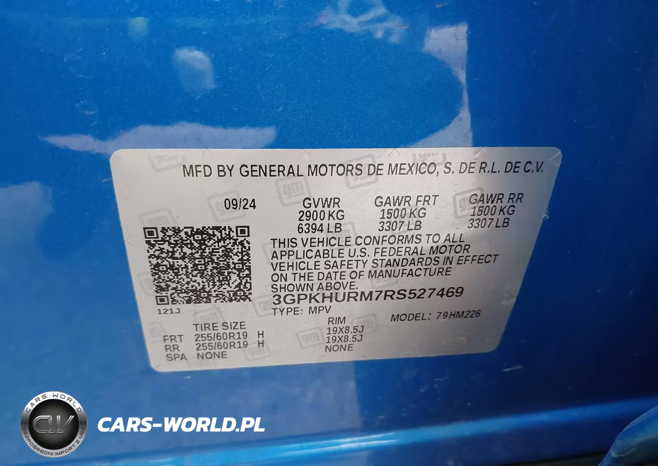 2024 Honda Prologue Ex VIN:3GPKHURM7RS527469 - 9