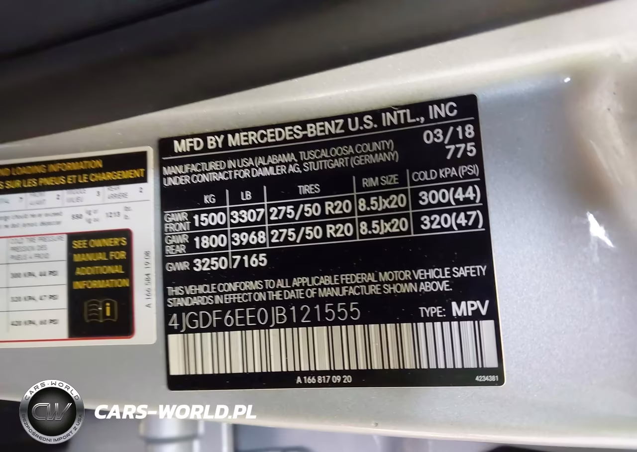 2018 Mercedes-Benz Gls 450 4Matic VIN:4JGDF6EE0JB121555 - 9