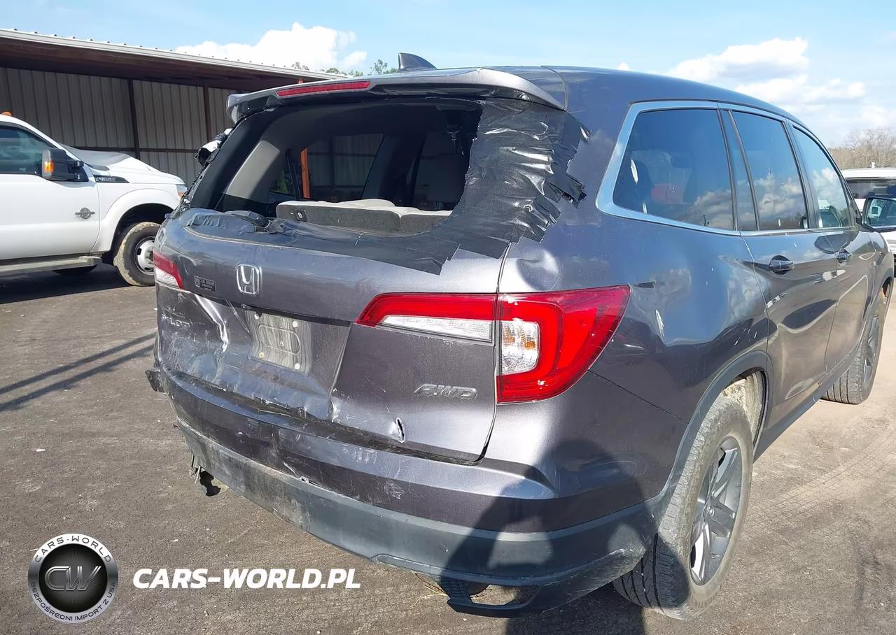 2022 Honda Pilot Awd Ex-L VIN:5FNYF6H52NB018433 - 18